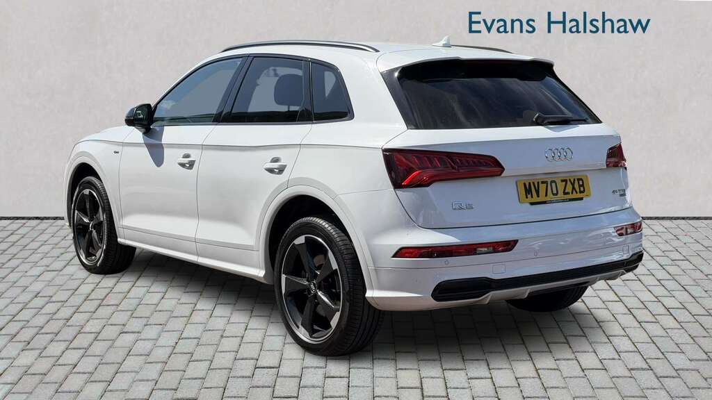 Audi Q5 45 Tfsi Quattro Black Edition S Tronic 2020 White #5