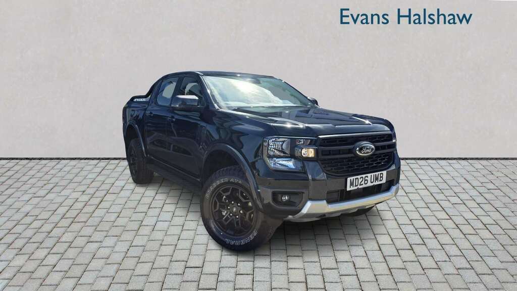 Ford Ranger Pick Up Double Cab Tremor 2.0 Ecoblue 205 202 Black