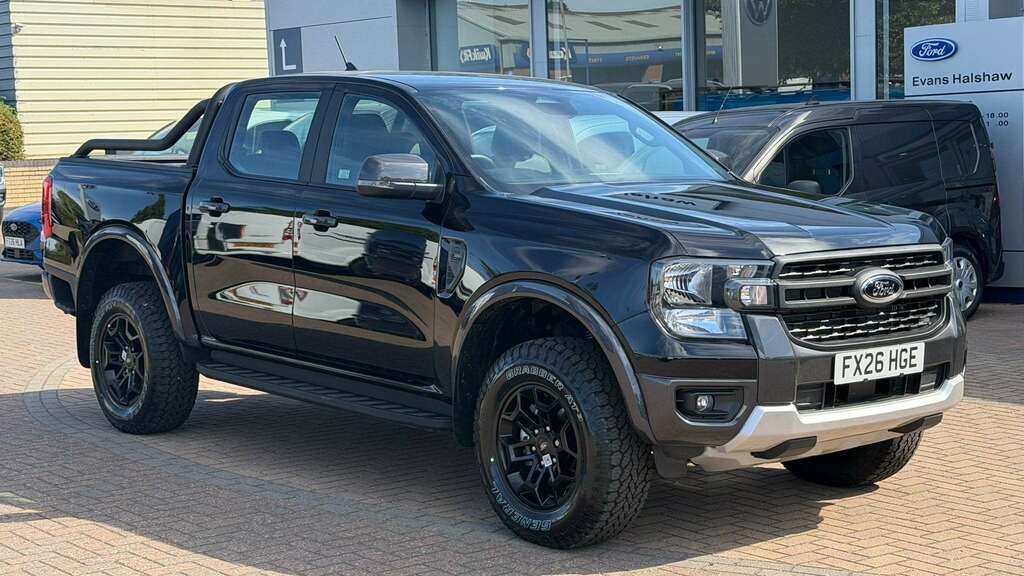 Ford Ranger Pick Up Double Cab Tremor 2.0 Ecoblue 205 202 Black