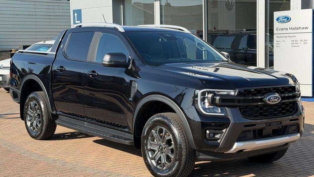 Ford Ranger 2 Seat Pick Up Wildtrak 2.3 Ecoboost Phev 281 Black