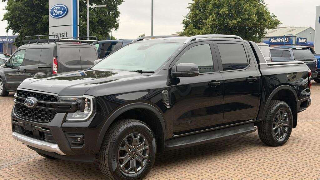 Ford Ranger 2 Seat Pick Up Wildtrak 2.3 Ecoboost Phev 281 Black #4