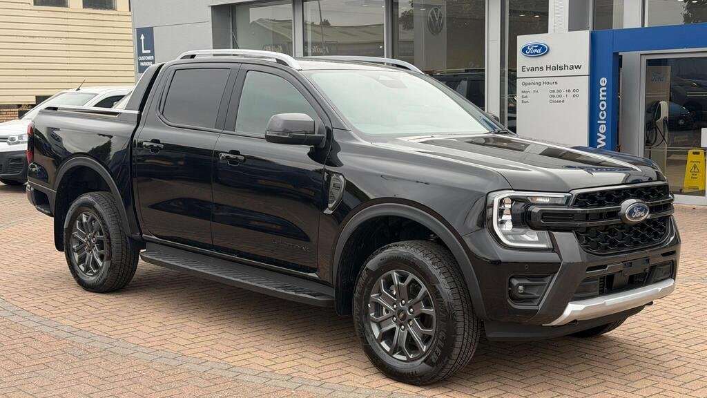 Ford Ranger 2 Seat Pick Up Wildtrak 2.3 Ecoboost Phev 281 Black #6