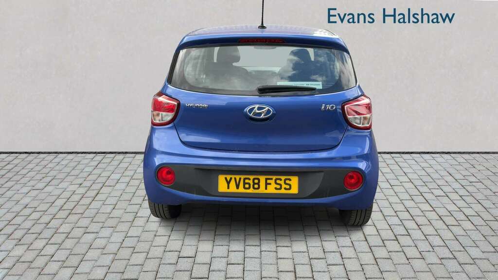Hyundai I10 1.0 Se 2019 Blue #4