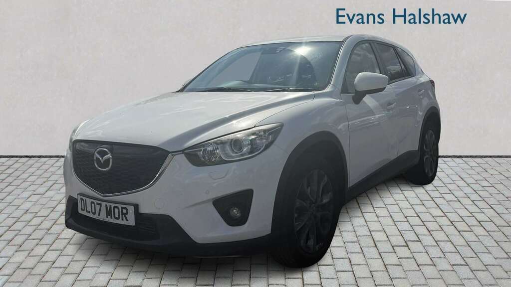 Mazda CX-5 2.2D 175 Sport Nav Awd 2013 DL07MOR White #3