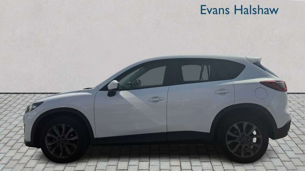 Mazda CX-5 2.2D 175 Sport Nav Awd 2013 DL07MOR White #4