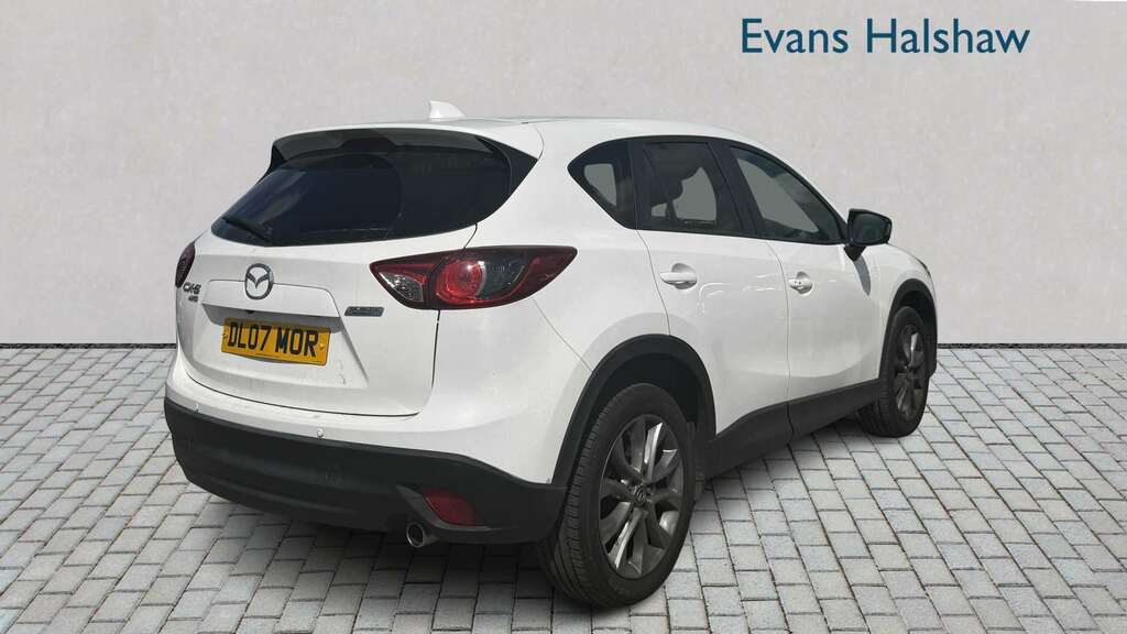 Mazda CX-5 2.2D 175 Sport Nav Awd 2013 DL07MOR White #6