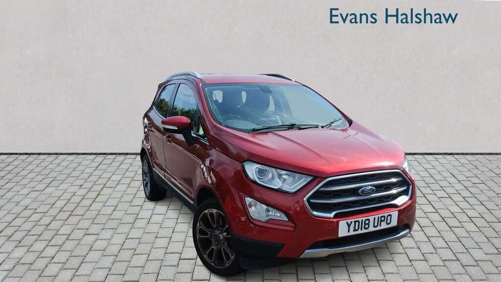 Ford Ecosport 1.0 Ecoboost 125 Titanium 2018 Red #3