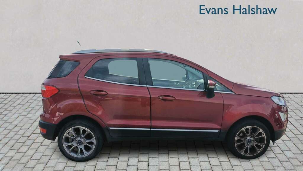Ford Ecosport 1.0 Ecoboost 125 Titanium 2018 Red #4