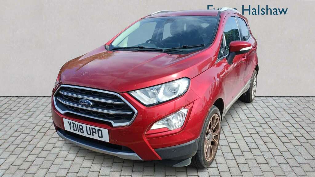 Ford Ecosport 1.0 Ecoboost 125 Titanium 2018 Red