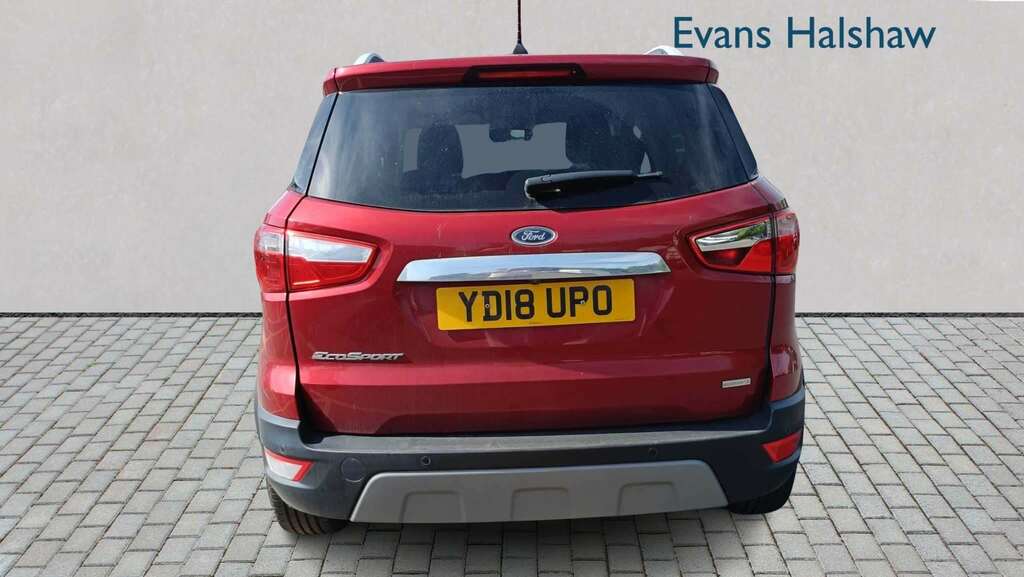 Ford Ecosport 1.0 Ecoboost 125 Titanium 2018 Red #5