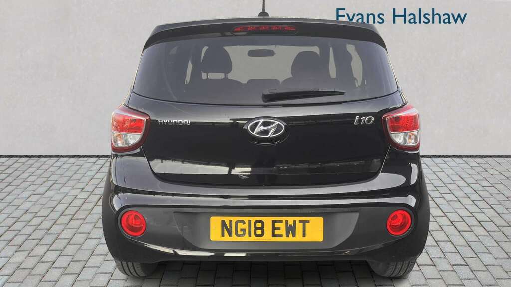 Hyundai I10 1.0 Go Se 2018 Black #5