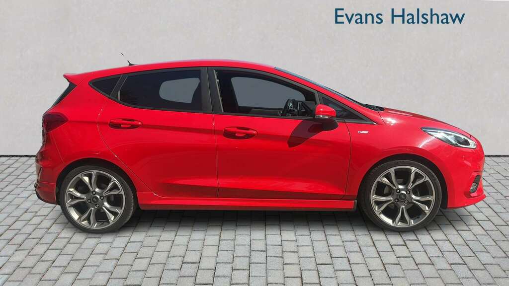 Ford Fiesta 1.0 Ecoboost 140 St-line X 2019 Red #4