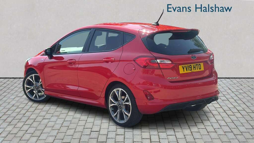 Ford Fiesta 1.0 Ecoboost 140 St-line X 2019 Red #2