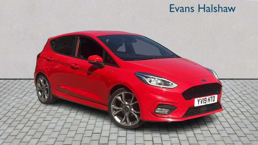 Ford Fiesta 1.0 Ecoboost 140 St-line X 2019 Red