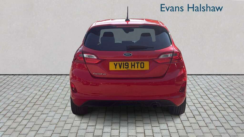 Ford Fiesta 1.0 Ecoboost 140 St-line X 2019 Red #3
