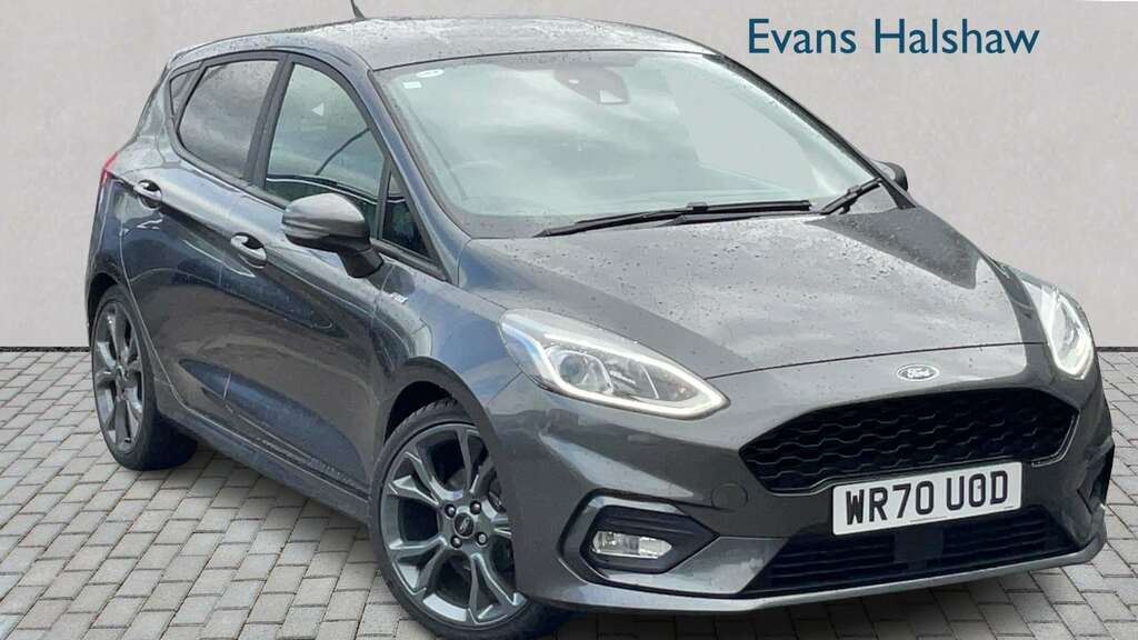 Ford Fiesta Ford 1.0 Ecoboost 125 Sport Van Grey #1