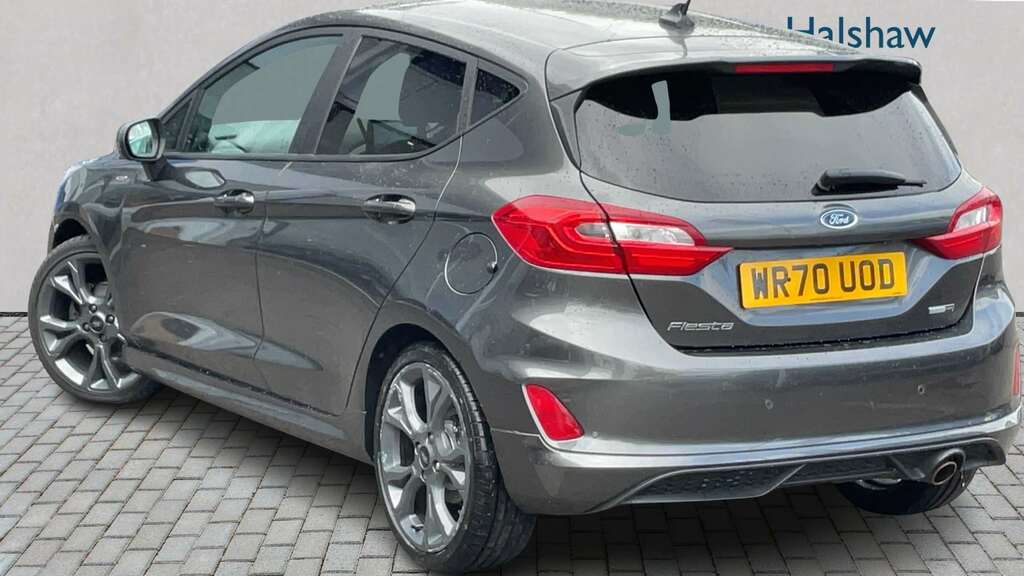 Ford Fiesta Ford 1.0 Ecoboost 125 Sport Van Grey #2