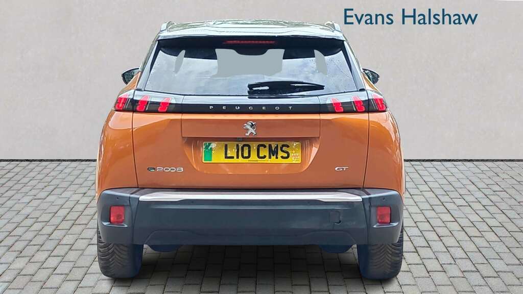 Peugeot e-2008 100Kw Gt 50Kwh 2020 Orange #3