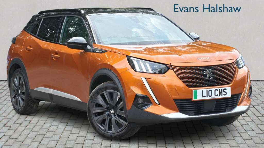 Peugeot e-2008 100Kw Gt 50Kwh 2020 Orange