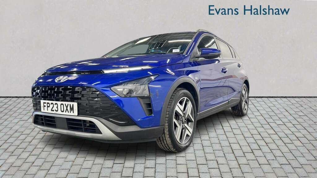 Hyundai Bayon 1.0 Tgdi 48V Mhev Premium Dct 2023 Blue #4