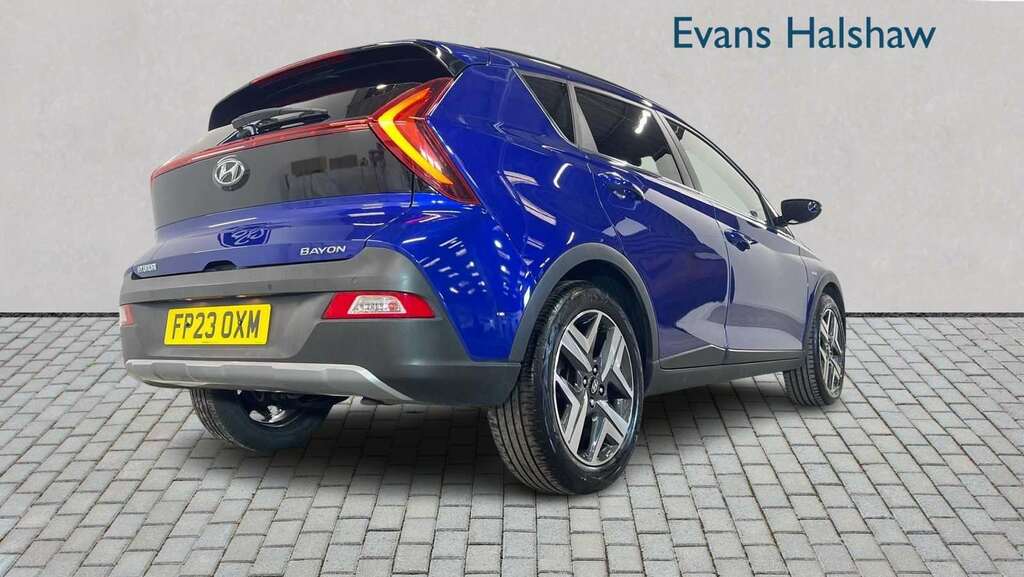 Hyundai Bayon 1.0 Tgdi 48V Mhev Premium Dct 2023 Blue #3