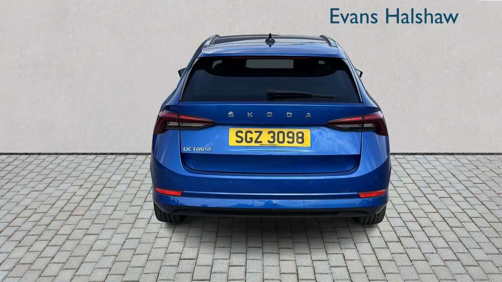 Skoda Octavia 1.5 Tsi Se L First Edition 2020 Blue #5