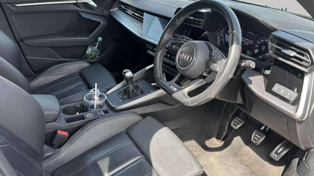 Audi A3 30 Tfsi S Line 2023 GK23DKD Black #6