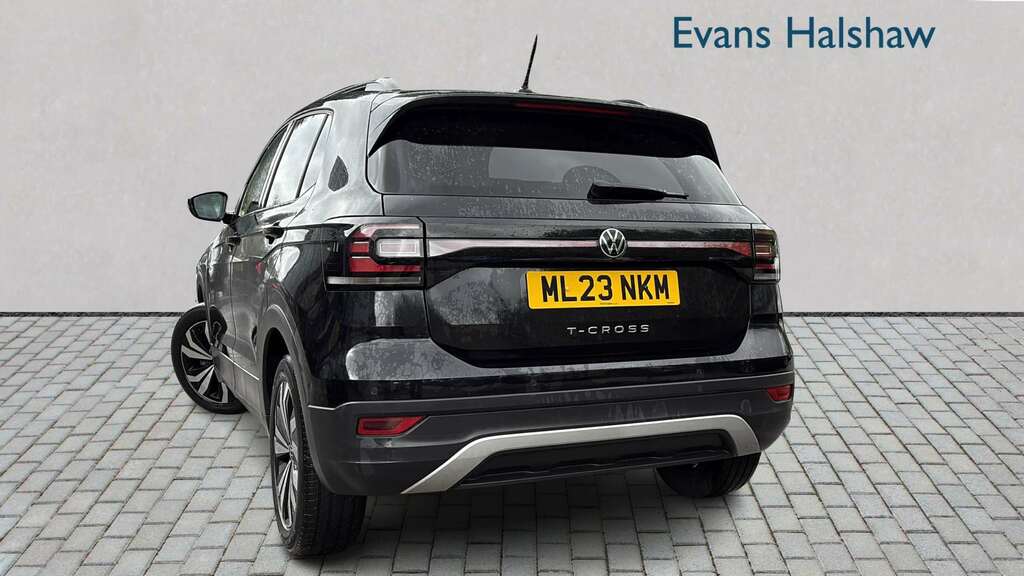 Volkswagen T-Cross 1.0 Tsi Black Edition 2023 Black #2