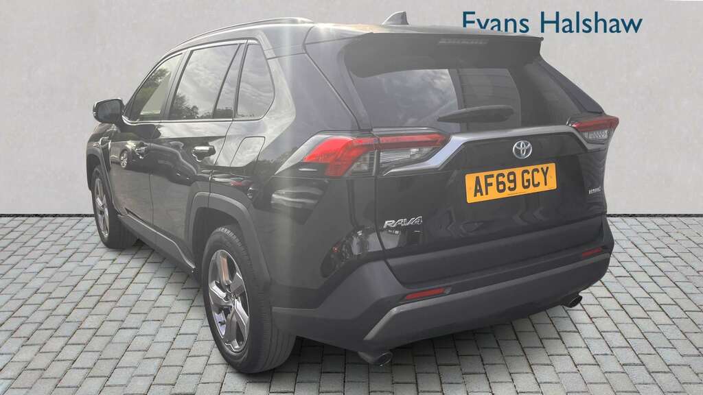 Toyota Rav 4 2.5 Vvt-i Hybrid Excel Cvt 2019 Black #2