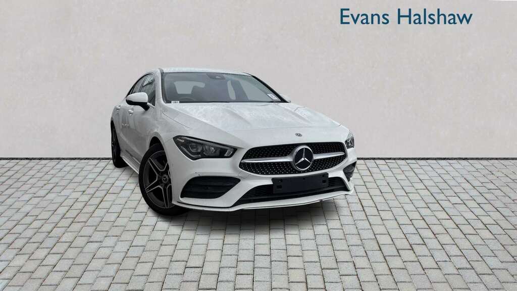 Mercedes-Benz CLA Class 220 Amg Line Tip 2019 White