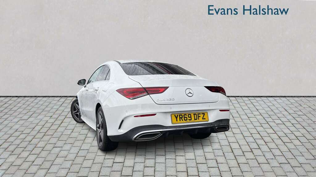 Mercedes-Benz CLA Class 220 Amg Line Tip 2019 White #2