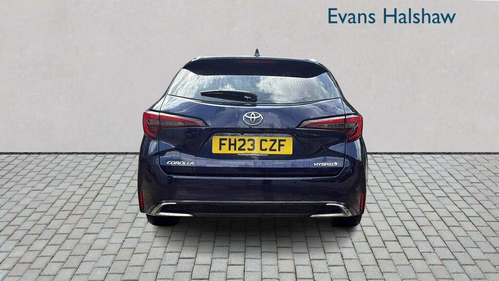 Toyota Corolla 1.8 Hybrid Design Cvt 2023 Blue #5