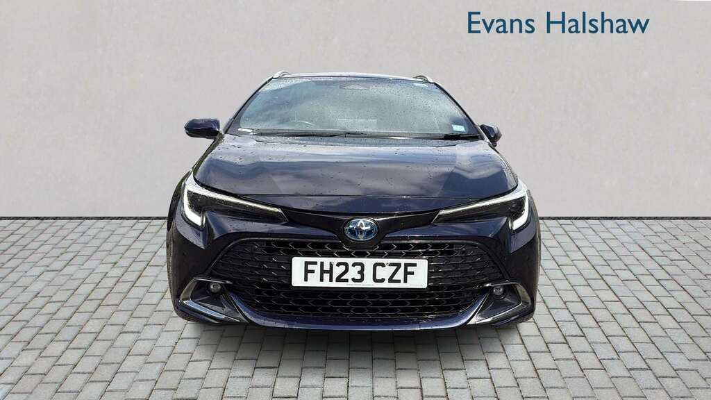 Toyota Corolla 1.8 Hybrid Design Cvt 2023 Blue #4