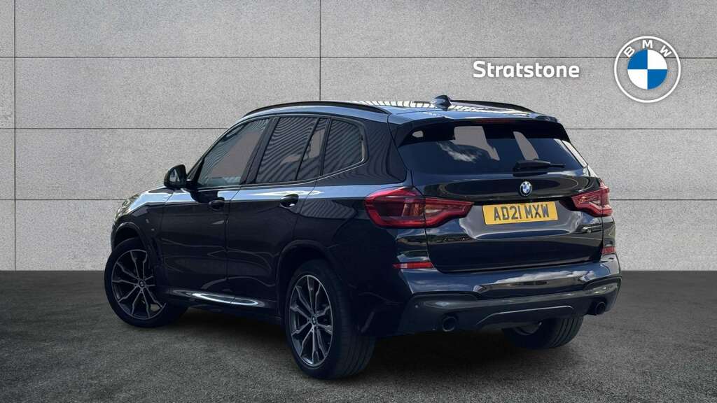 BMW X3 Xdrive20d Mht M Sport Step 2021 Black #2