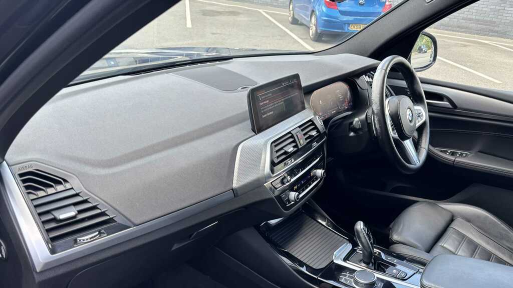 BMW X3 Xdrive20d Mht M Sport Step 2021 Black #4