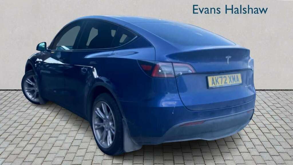 Tesla Model Y Long Range Awd 2022 AK72XMA Blue #2