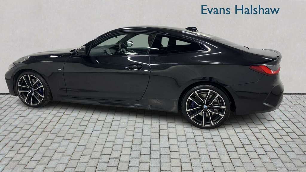 BMW 4 Series 430D Xdrive Mht M Sport Step 2022 Black #4