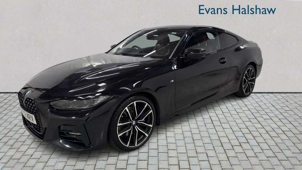 BMW 4 Series 430D Xdrive Mht M Sport Step 2022 Black #5