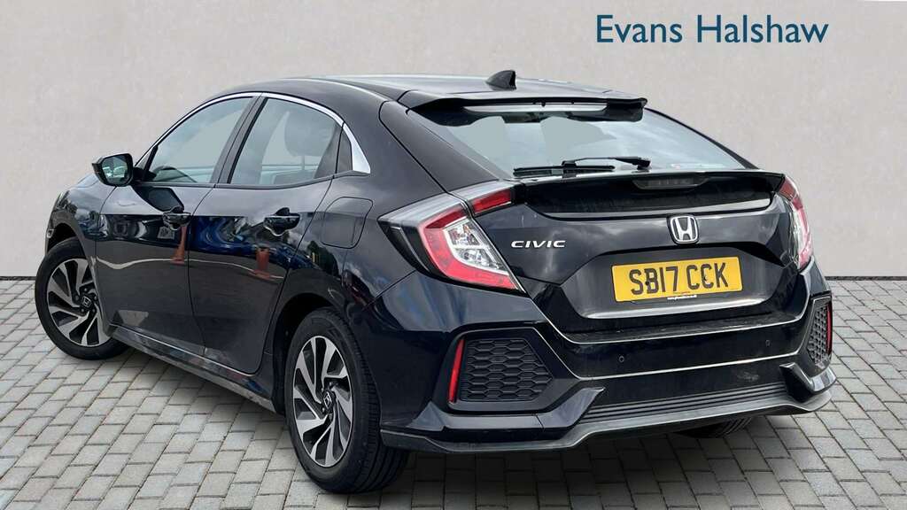 Honda Civic 1.0 Vtec Turbo Se 2017 White #2