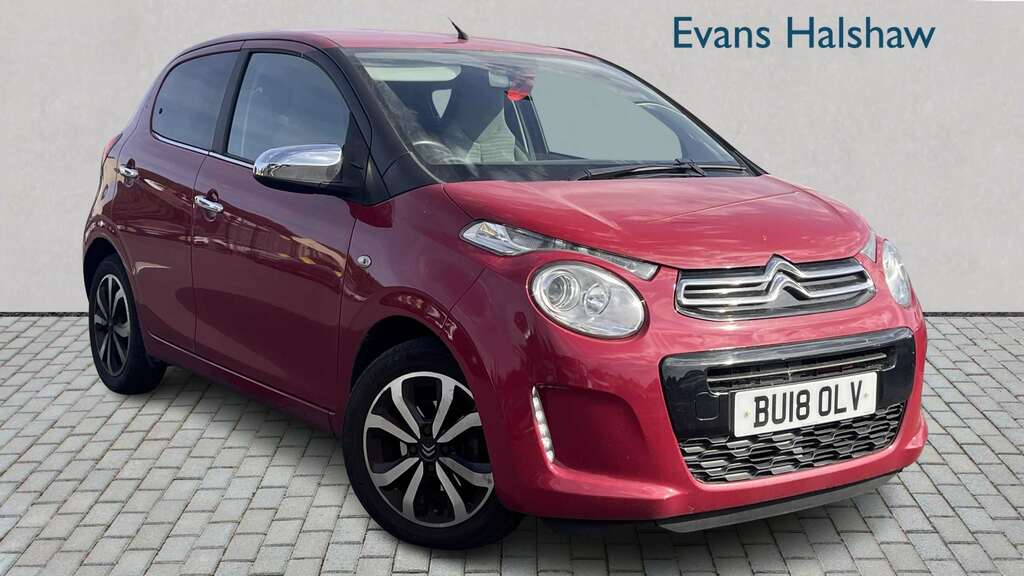 Citroen C1 1.0 Vti Flair Etg 2018 Red