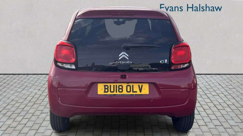 Citroen C1 1.0 Vti Flair Etg 2018 Red #4