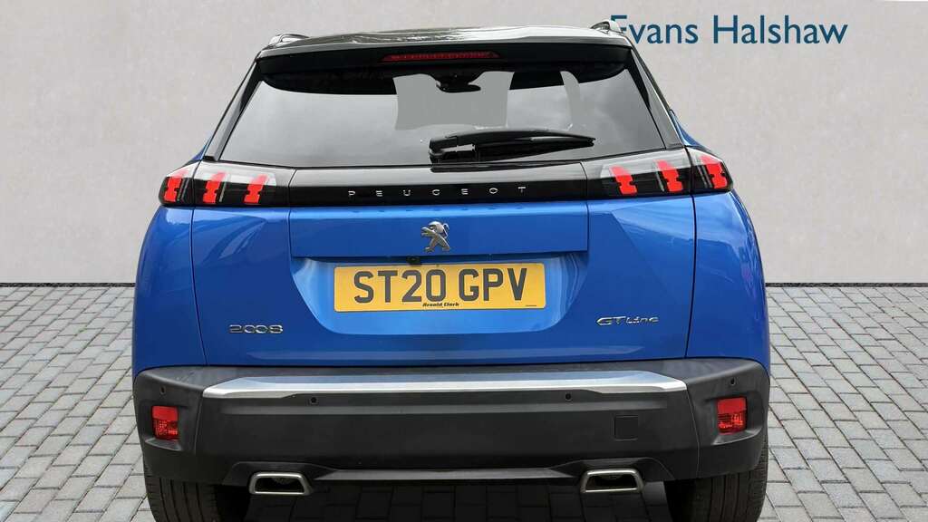 Peugeot 2008 1.2 Puretech 130 Gt Line 2020 Blue #4
