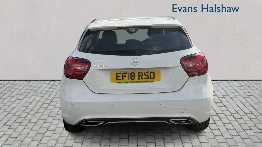 Mercedes-Benz A Class 1.5 A 180 D Sport 5 Seat Family Hatchback A Red #6