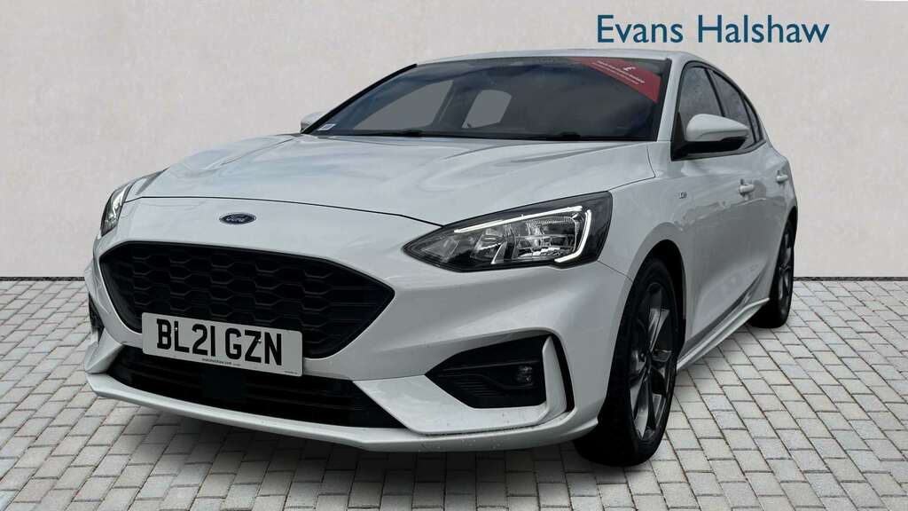 Ford Focus 1.0 Ecoboost Hybrid Mhev 125 St-line Edition 2 White #3