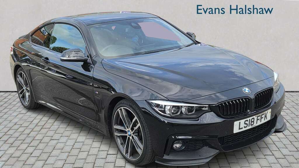 BMW 4 Series 420I M Sport Professional Media 2018 Black