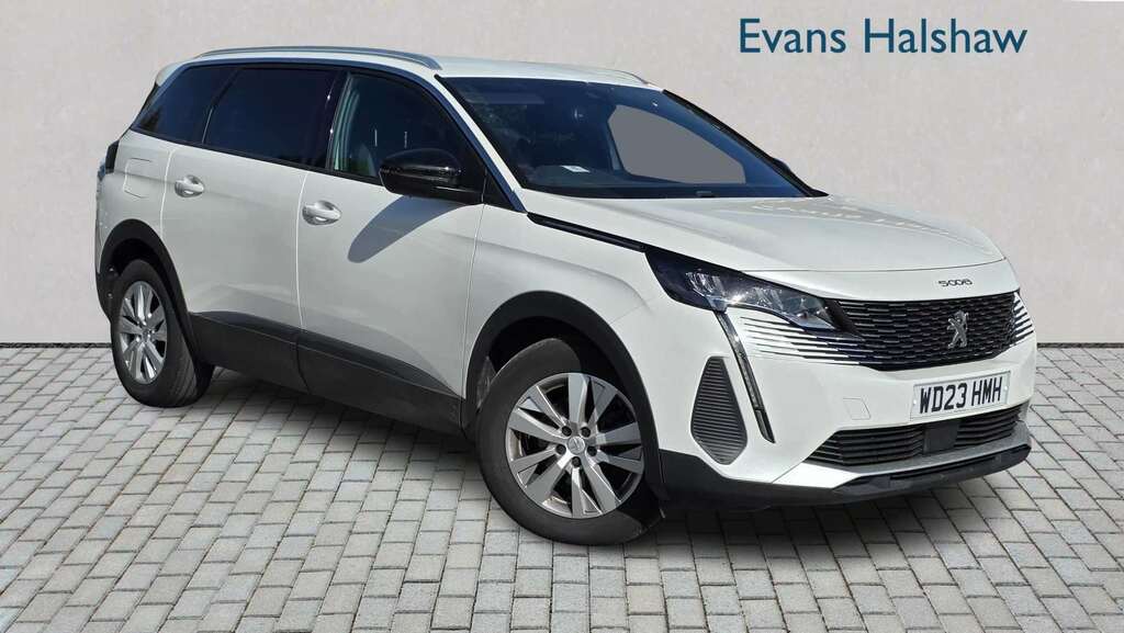 Peugeot 5008 1.5 Bluehdi Allure Premium Eat8 2023 White #2
