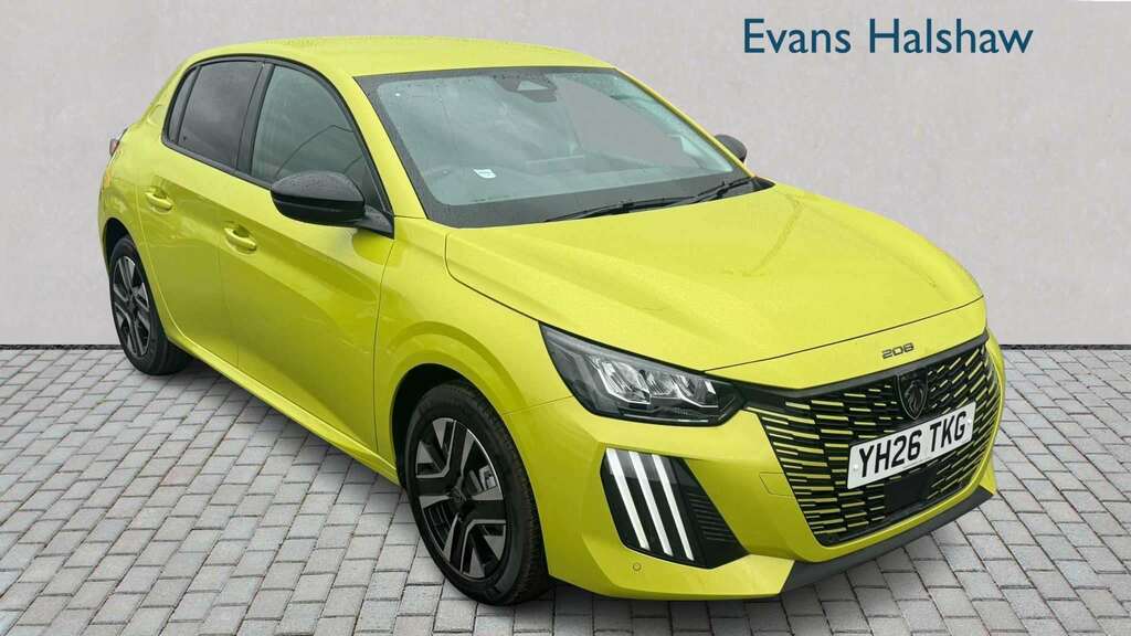 Peugeot 208 1.2 Hybrid 110 Allure E-dsc6 2026 Yellow
