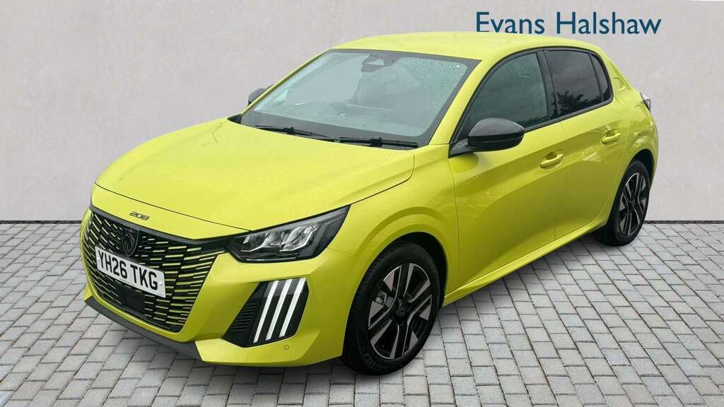 Peugeot 208 1.2 Hybrid 110 Allure E-dsc6 2026 Yellow #3