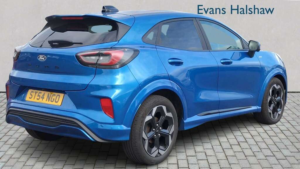 Ford Puma 1.0 Ecoboost Hybrid Mhev St-line X Dct 2024 Blue #6