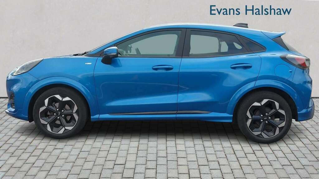 Ford Puma 1.0 Ecoboost Hybrid Mhev St-line X Dct 2024 Blue #3